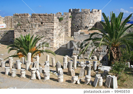 Greece. Kos. The castle of the Knights of the Order of Saint Joh 9940850