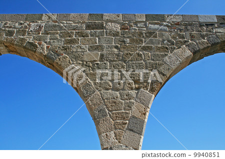 Greece. Kos island. Detail of the castle 9940851
