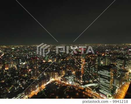Nishi-Shinjuku night view -3 Nishi-Shinjuku night view -3 9941218