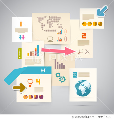 Infographics Paper Template - Layout 9941600