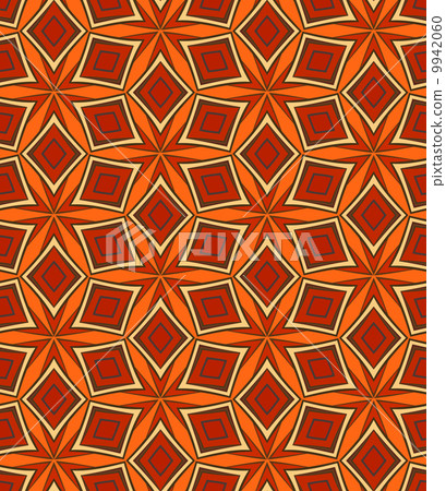Vector seamless abstract geometric pattern - Stock Illustration ...