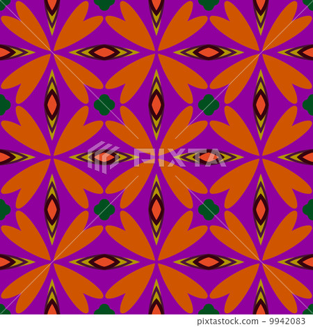 Vector seamless abstract geometric pattern - Stock Illustration ...