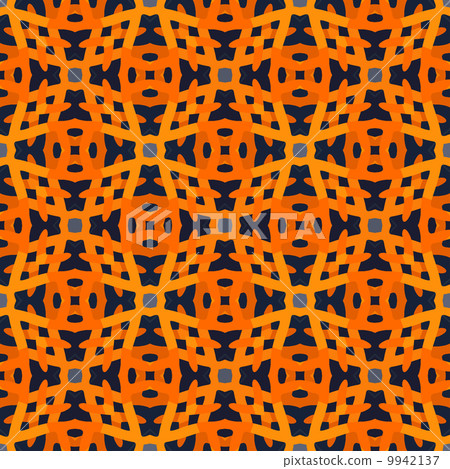 Vector seamless abstract geometric pattern - Stock Illustration ...