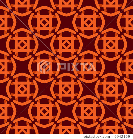 Vector seamless abstract geometric pattern - Stock Illustration ...