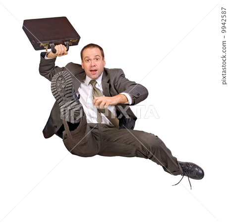 businessman rush 9942587