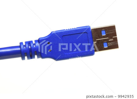 USB cable isolated on white USB cable isolated on white 9942935