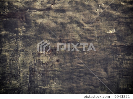 Closeup grunge old black metal plate as background texture Closeup grunge old black metal plate as background texture 9943221