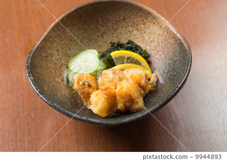 Deep-fried chicken with eggplant 9944893