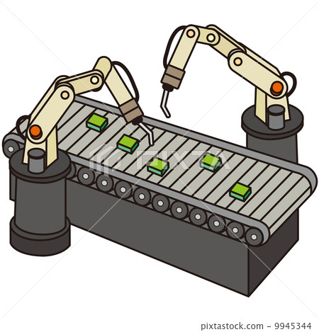 Industrial Robots and Belt Conveyors 9945344