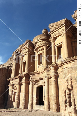 約旦世界遺產佩特拉修道院遺址 約旦世界遺產佩特拉修道院遺址 9946199