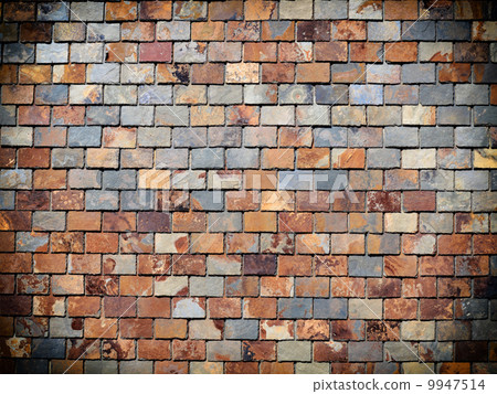 Background of grunge brick wall texture 9947514