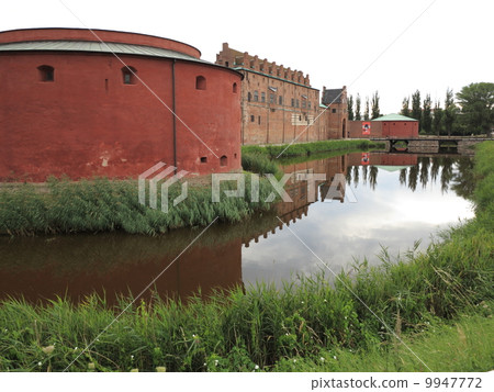 MALMO, SWEDEN historic castle on August 7, 2013 9947772