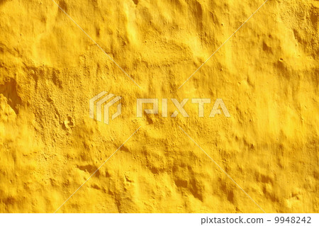 Yellow paint wall background or texture 9948242