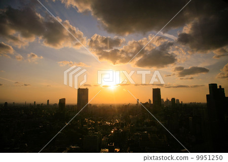 Odaiba of sunset Odaiba of sunset 9951250