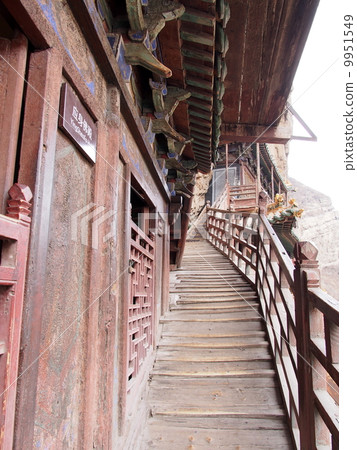 中國衡山Susukuji寺空中走廊 9951549