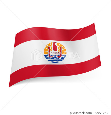Flag of French Polynesia 9951732