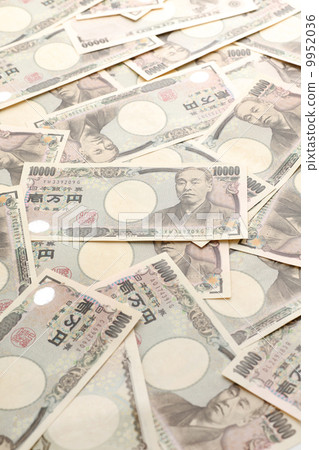 One hundred thousand yen bill 9952036