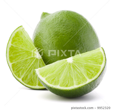 Citrus lime fruit isolated on white background cutout 9952320