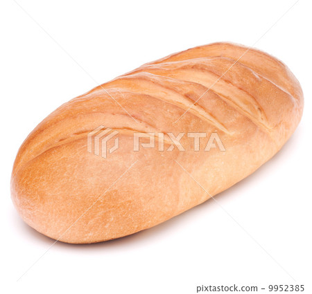 fresh bread isolated on white background cutout 9952385