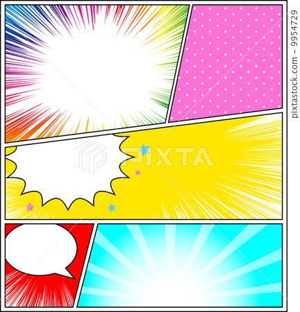 American comic callout - Stock Illustration [9954729] - PIXTA