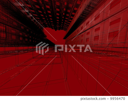 abstract modern architecture 9956470