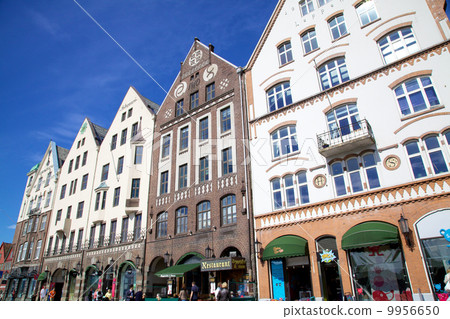Bryggen in Norway, Bergen Bryggen in Norway, Bergen 9956650