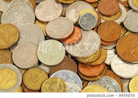 Different coins.Background. 9956850