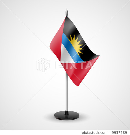 Table flag of Antigua and Barbuda 9957589