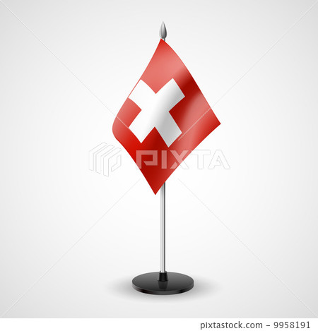 Table flag of Switzerland 9958191