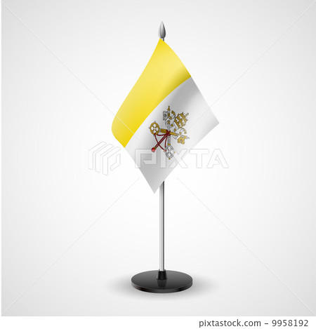 Table flag of Vatican City Table flag of Vatican City 9958192