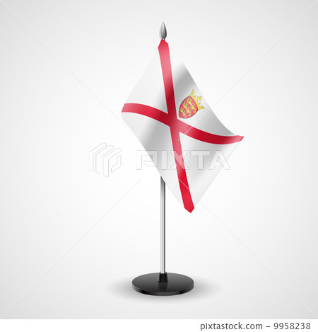 Table flag of Jersey Table flag of Jersey 9958238