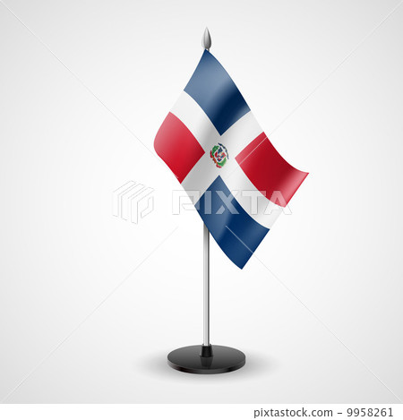 Table flag of Dominican Republic 9958261