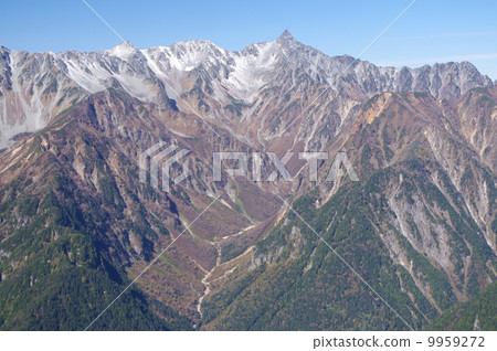 Lance mountain and Lizanzawa (view from butterfly lance) 9959272
