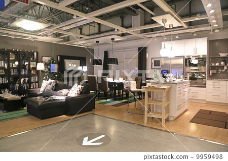 Show room inside ikea store Show room inside ikea store 9959498