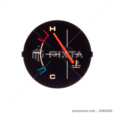 Temperature guage of a motorbike Temperature guage of a motorbike 9960008