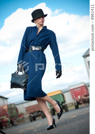 beautiful girl in outdoor 9961411