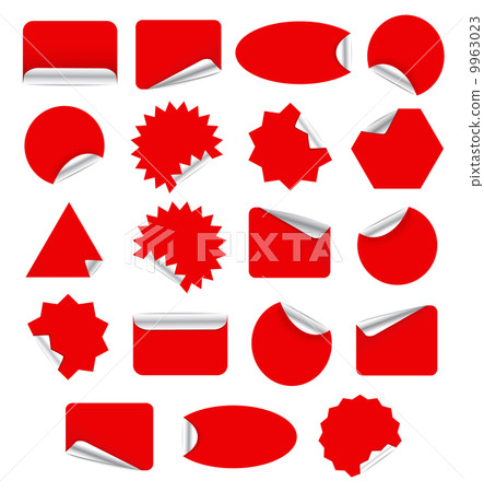 Red sticker Red sticker 9963023