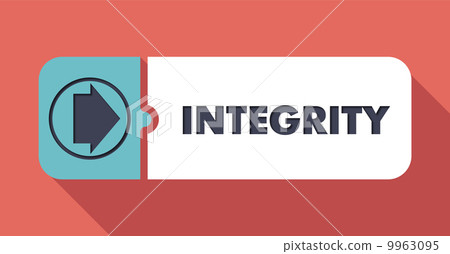 Integrity Concept in Flat Design. 9963095