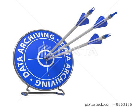 Data Archiving Concept - Hit Target. 9963156