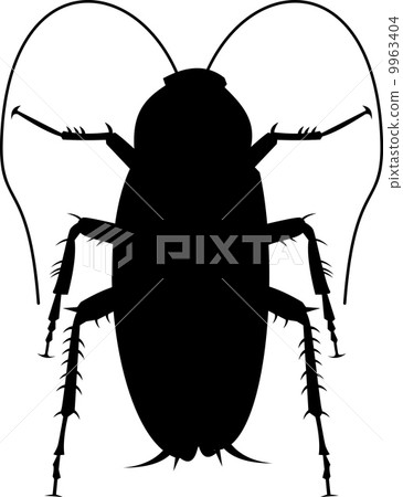 cockroach silhouette 9963404