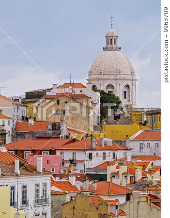 Alfama Skyline in Lisbon 9963709