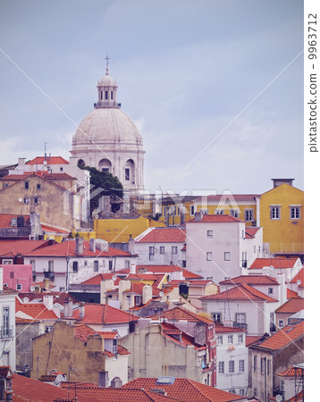 Alfama Skyline in Lisbon 9963712