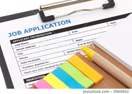 Job application form Job application form 9968602
