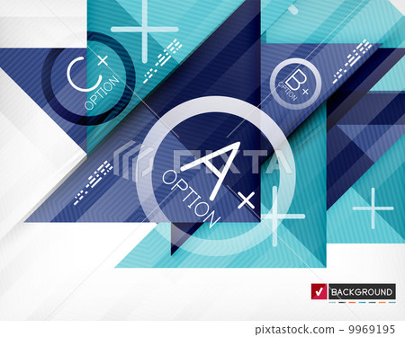 Business geometric infographic poster Business geometric infographic poster 9969195