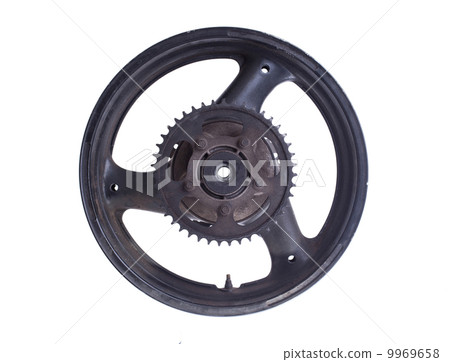 Used rim of a motorcycle Used rim of a motorcycle 9969658