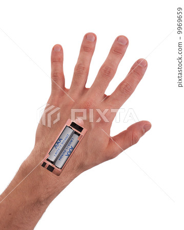 Robot - Insert the battery in an arm Robot - Insert the battery in an arm 9969659