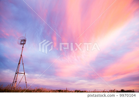 Sunset at Kiritappu Cape (Hamanaka-cho, Akkeshi-gun, Hokkaido) 9970104