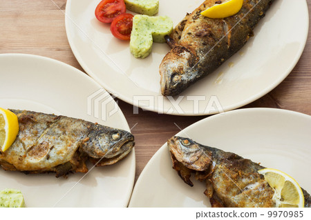 Delicious grilled trout 9970985