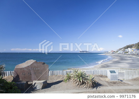 Fuji from Enamakazaki and Enoshima Fuji from Enamakazaki and Enoshima 9971176
