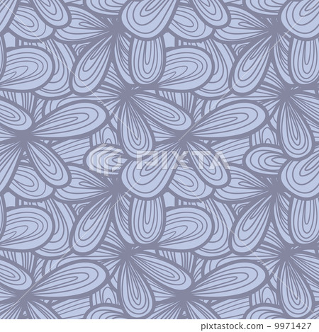 Seamless abstract hand-drawn texture 9971427